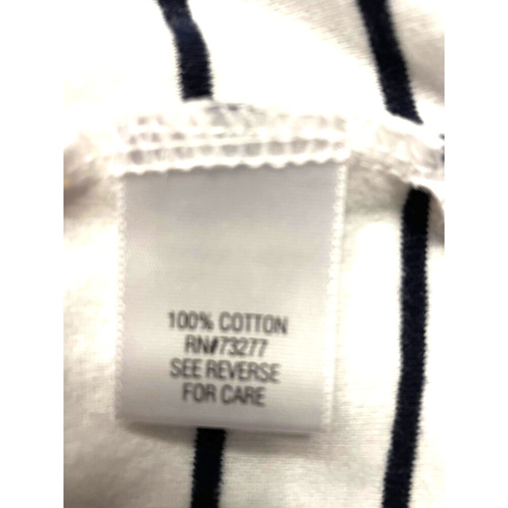 Croft & Barrow Classic Tee Black/White Stripes Size 1X - Picture 3 of 6